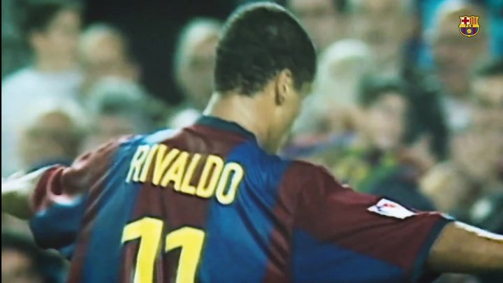 VÍDEO: Rivaldo, historia 'culé' en cinco años de éxito
