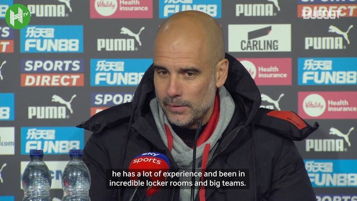 VIDEO: Pep on Scott Carson's debut and Ferran Torres as a striker