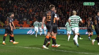Celtic got an easy 0-3 win at Dundee United in the Scottish Cup. DUGOUT