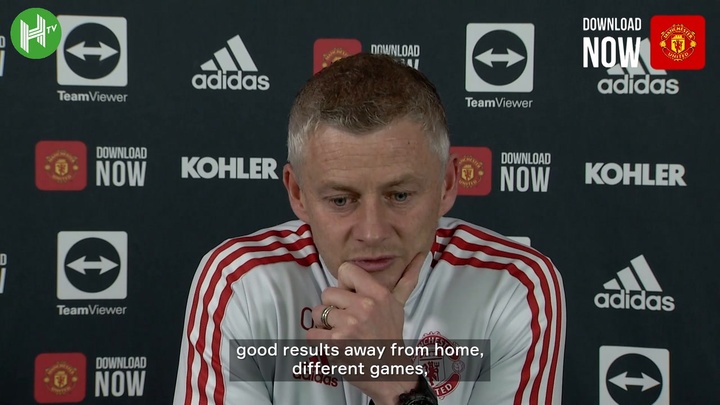 Solskjaer knows the importance of the Manchester derby. DUGOUT