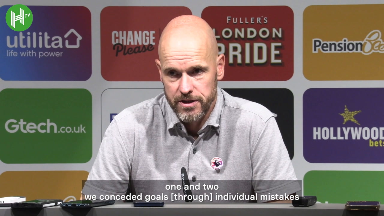 VIDEO: 'We are in a really difficult situation' - Ten Hag