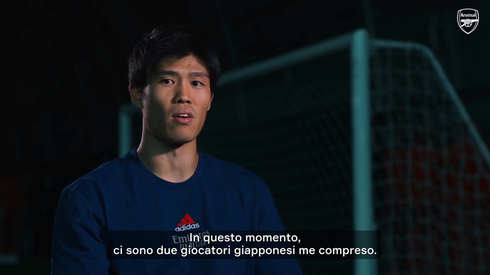 Tomiyasu è orgoglioso di essere tra i giapponesi che giocano nella Premier League. Dugout