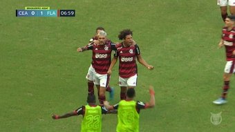VIDEO: Flamengo denied victory by late Ceara goal