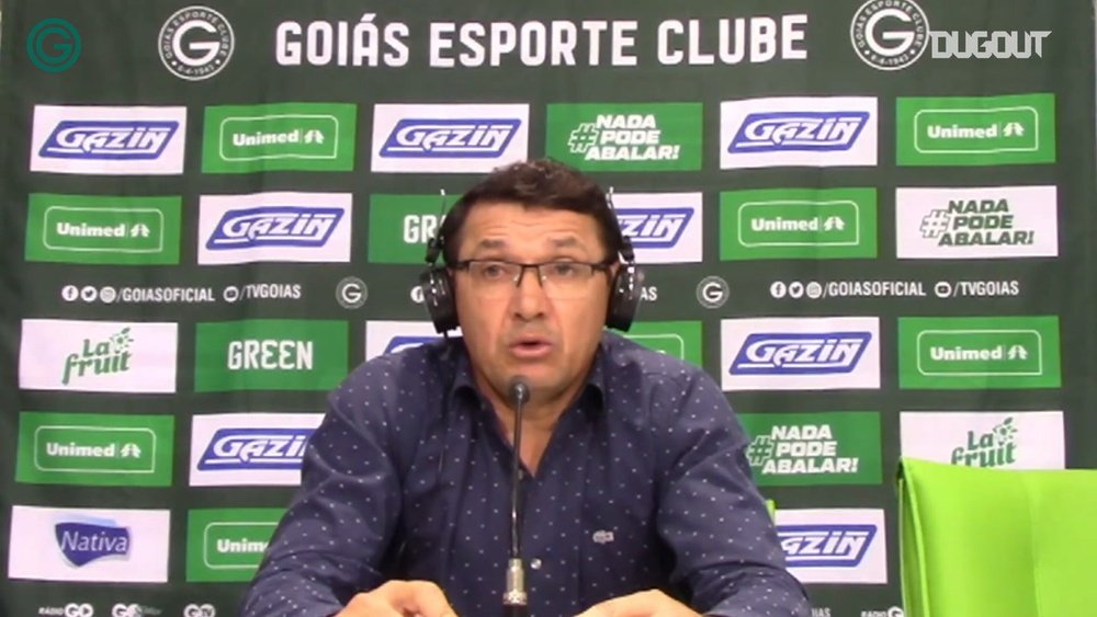 Augusto César exalta vitória do Goiás na estreia do Campeonato Goiano. DUGOUT
