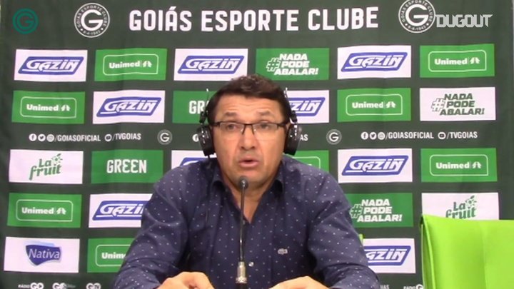 VÍDEO: Augusto César exalta vitória do Goiás na estreia do Campeonato Goiano