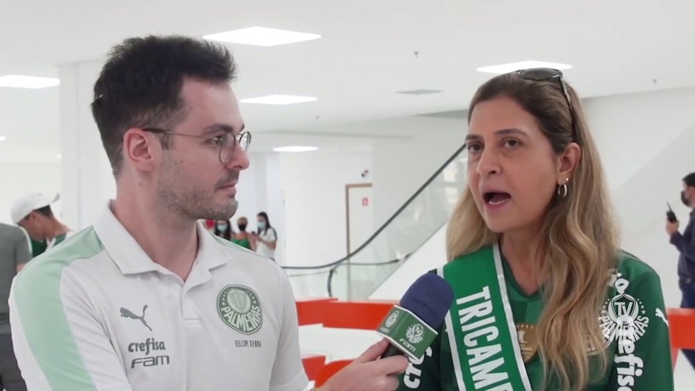 Presidente eleita do Palmeiras falou sobre a expectativa. DUGOUT