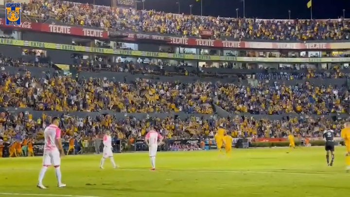 Gignac marca golaço de falta em vitória do Tigres sobre o Chivas