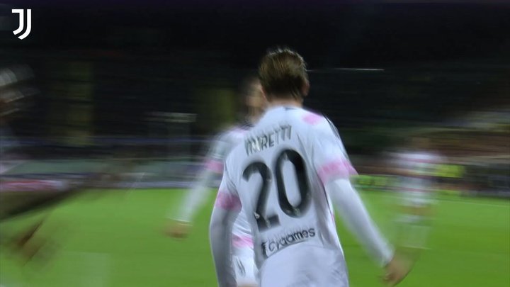 Da ogni angolo: Miretti segna il suo primo gol alla Juventus