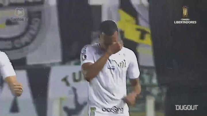 Santos anuncia renovação com Lucas Braga: 