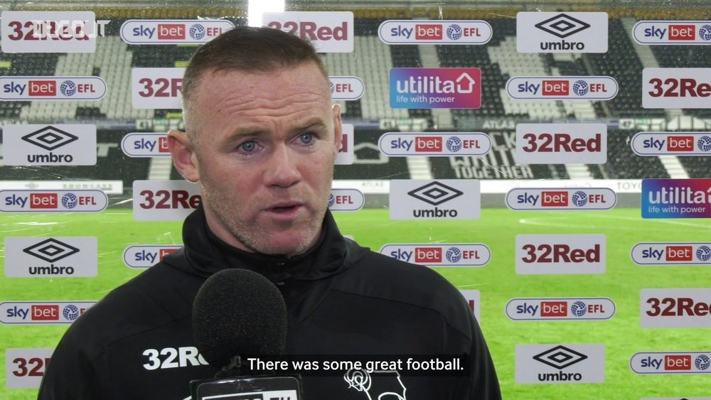 Rooney reflected on the result. DUGOUT
