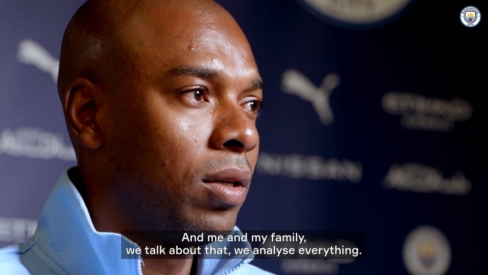 Fernandinho on his contract extension at Man City. DUGOUT