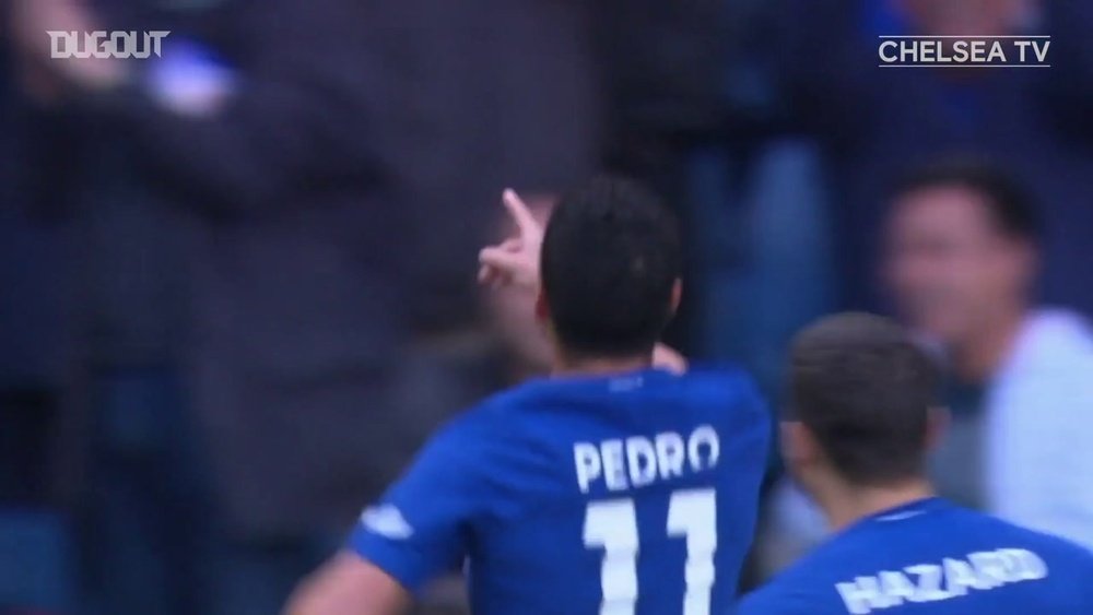 Pedro marcou golaço contra o Watford em 2017. DUGOUT