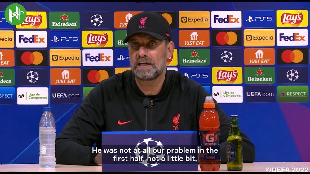 Jurgen Klopp was full of praise for Luis Diaz. DUGOUT