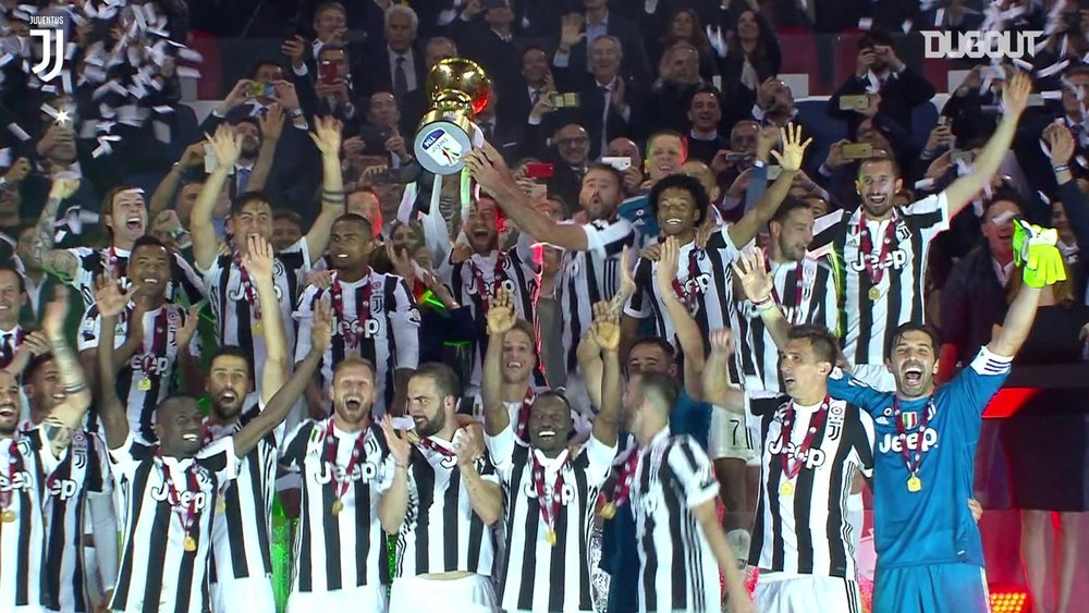 Juventus were far too good for Milan in the Coppa Italia final. DUGOUT