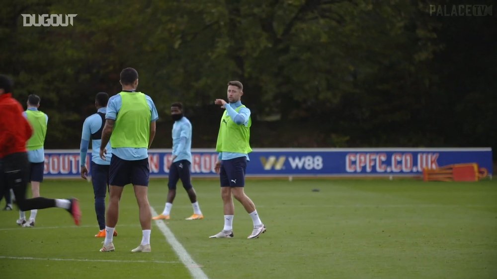 The pair are back in training. DUGOUT