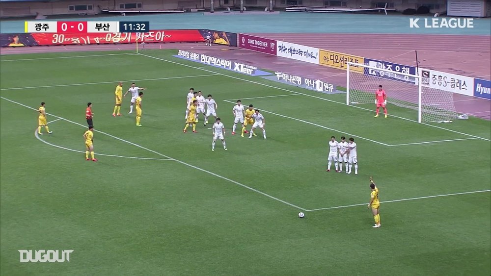 Gwangju beat Busan on matchday six of the K-League. DUGOUT