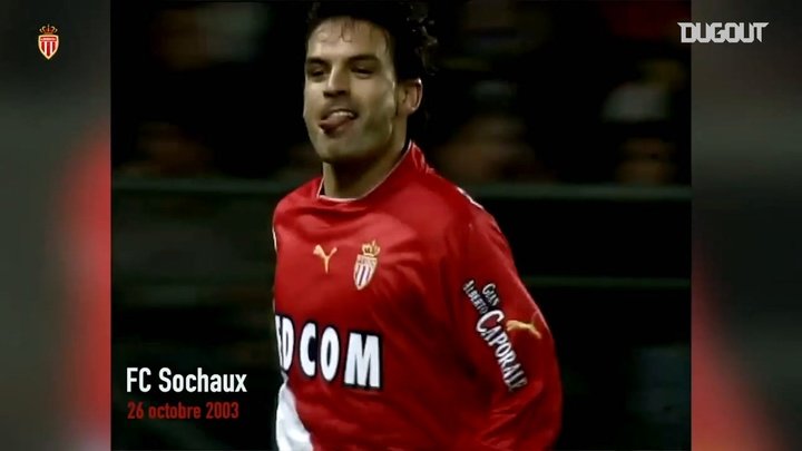 VIDEO: Morientes' first goal at Monaco
