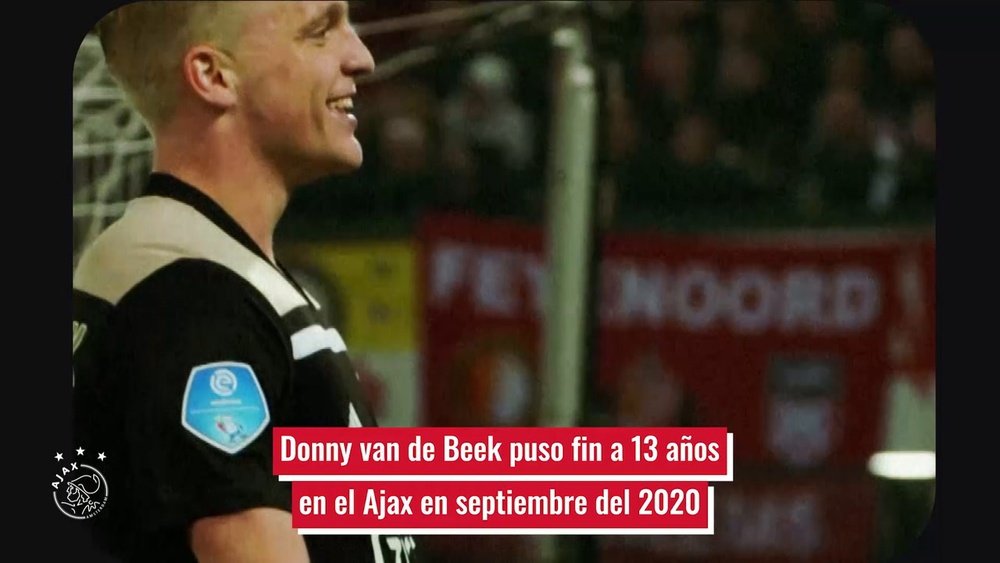 Donny van de Beek ha estado durante 13 años en el Ajax. DUGOUT