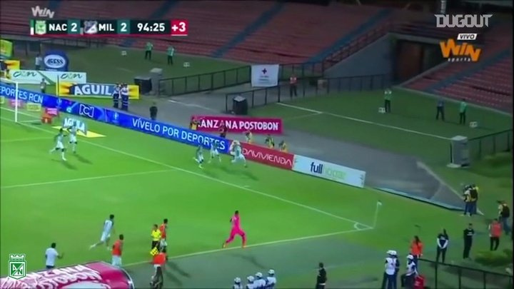 VIDEO: Moreno’s injury-time winner vs Millonarios