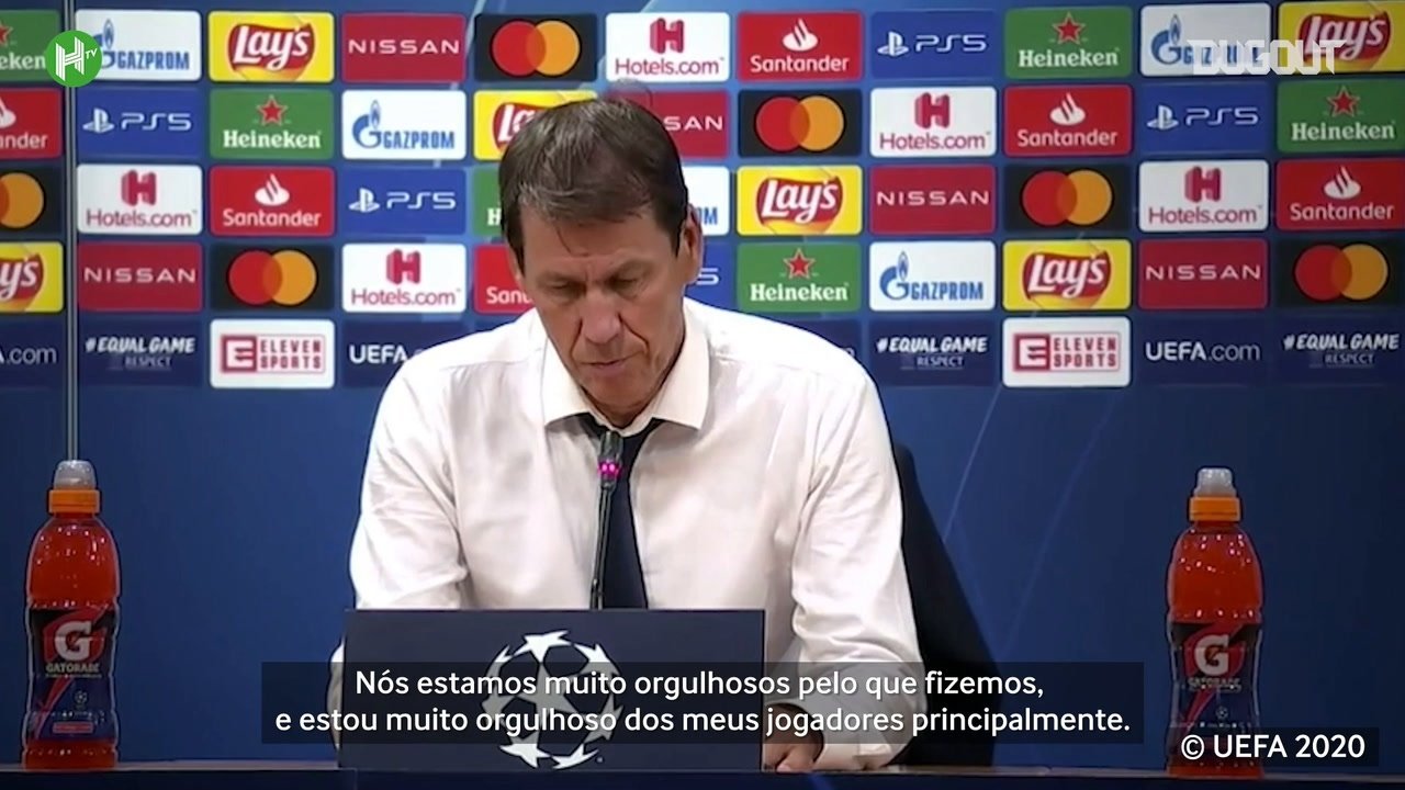 Rudi Garcia exalta mentalidade do Lyon contra o Manchester City