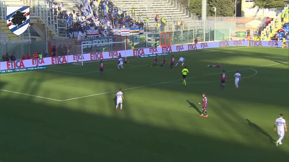 Sampdoria have scored some crackers against Crotone. DUGOUT