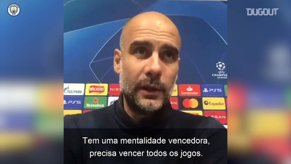 Guardiola celebra 'paciência' do City para vencer o Porto. DUGOUT