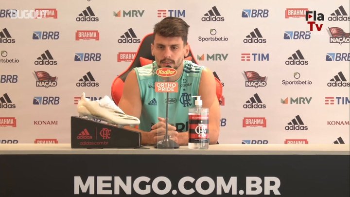 VÍDEO: Rodrigo Caio fala sobre chance de ser campeão pelo Flamengo contra o São Paulo