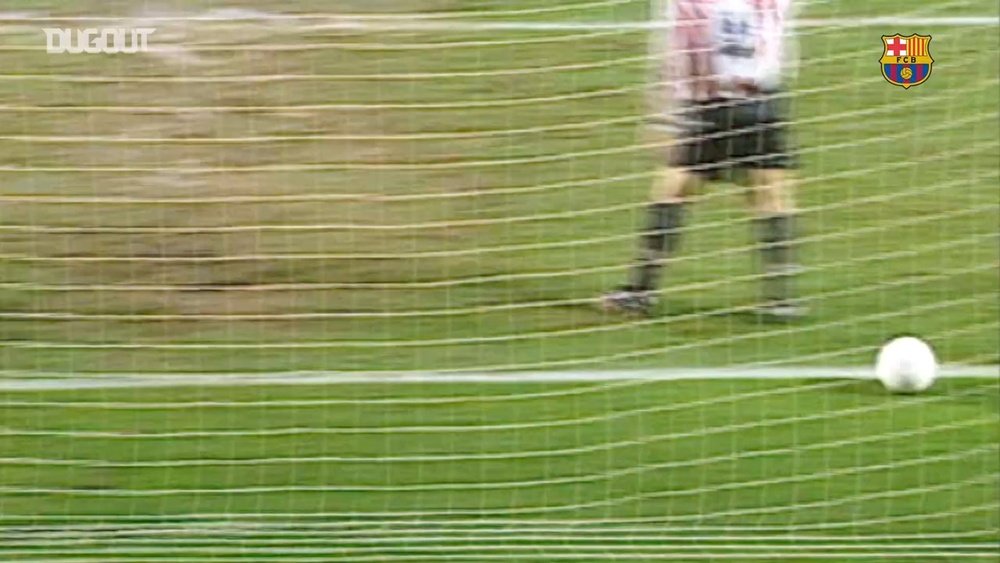 Rivaldo loved a goal against Bilbao! DUGOUT