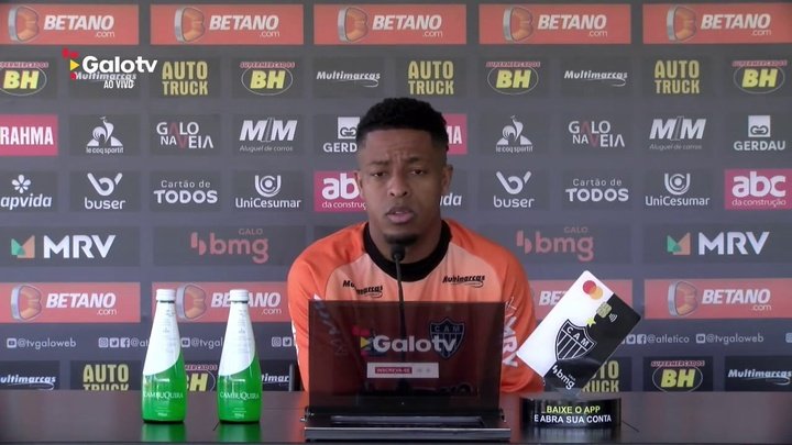 Keno fala sobre a pressão no Atlético após últimos resultados