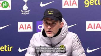 Thomas Tuchel was happy to reach the Carabao Cup final. DUGOUT