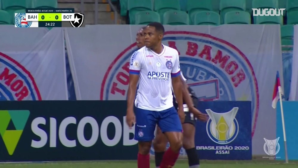 Bahia got a very late winner versus Botafogo in the Brasileirao. DUGOUT