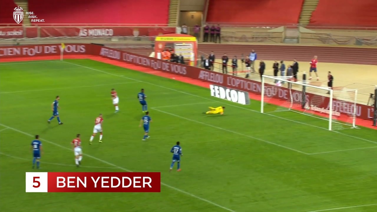 VIDEO: Monaco's top five goals v Rennes