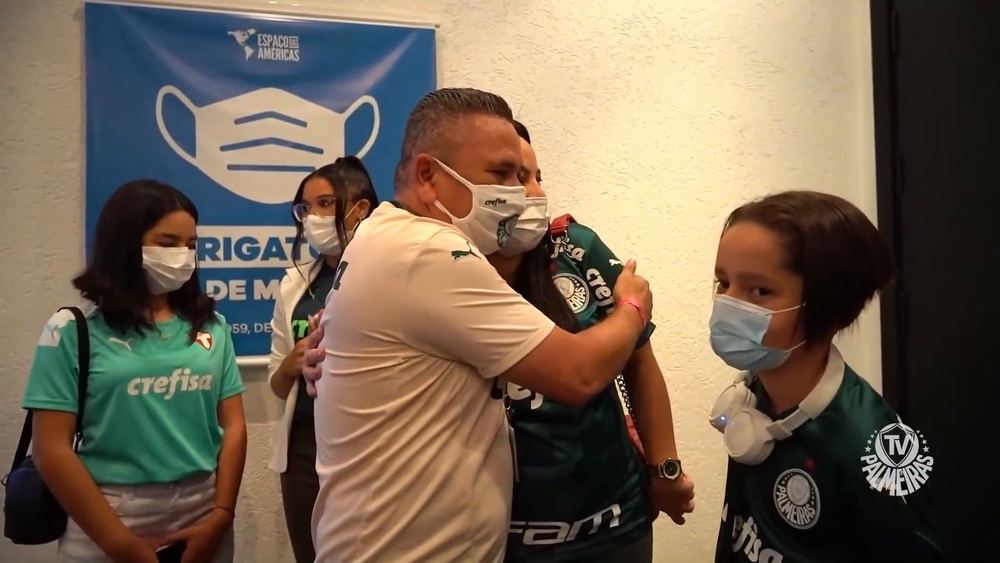 Palmeiras promove homenagem aos tricampeões da Libertadores. DUGOUT