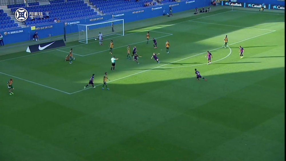 VÍDEO: el Barça Atlètic de Márquez se estrena con victoria. DUGOUT