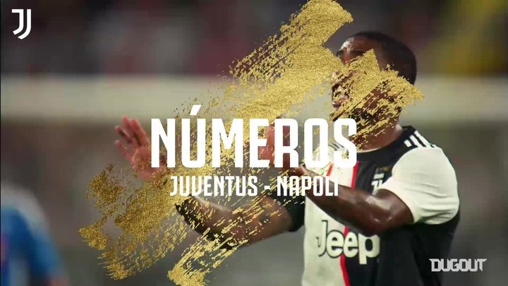 VÍDEO: números da Juventus em duelos contra o Napoli