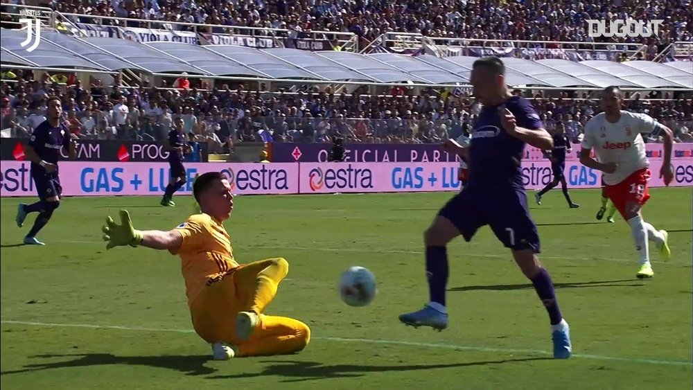 Szczesny has made some great saves for Juventus. DUGOUT