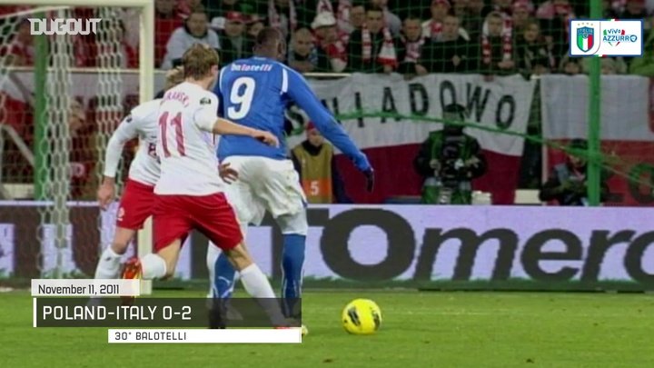 VIDEO: Five of Italy's memorable goals vs Poland