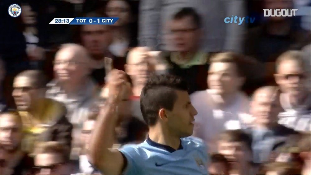 Man City have scored plenty of excellent goals at Tottenham in the past. DUGOUT