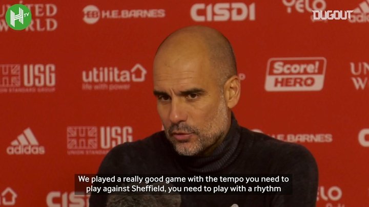 VIDEO: Guardiola: 'We aren't as clinical as we were before'