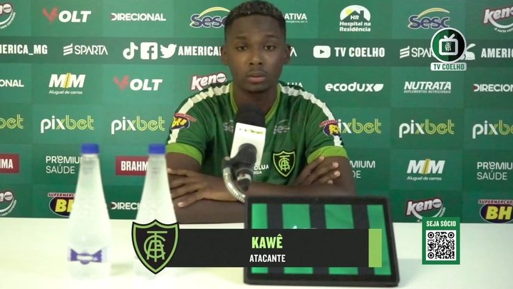 Kawê comemora chance de jogar com o elenco principal e mira metas em 2022