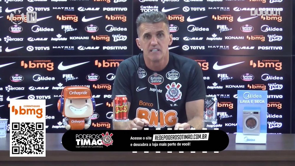 Mancini promete um Corinthians mais agressivo na Copa do Brasil. DUGOUT