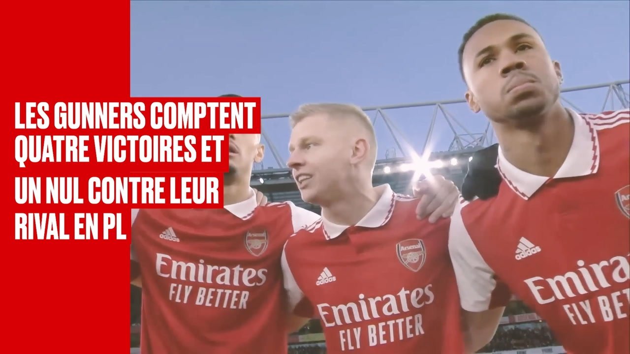 VIDÉO : La folle série d’Arsenal contre MU à l’Emirates Stadium