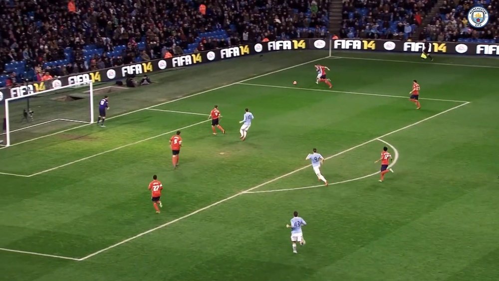 Man City have scored some great goals in the FA Cup third round over the years. AFP