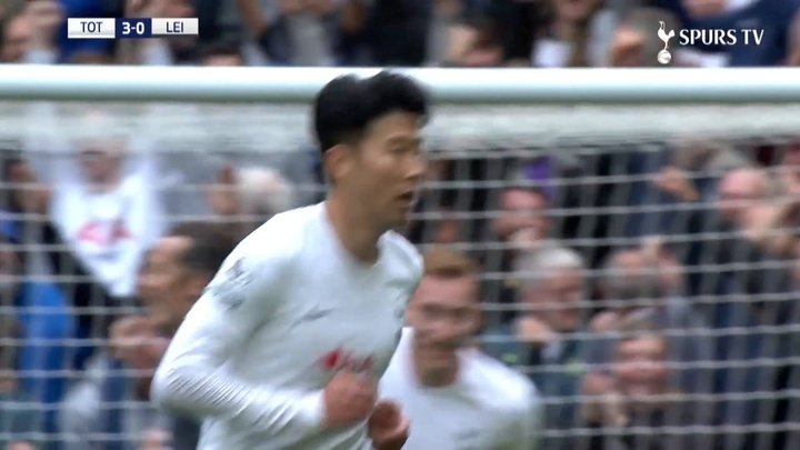 VÍDEO: revive el gol de Son ante el Leicester de la temporada pasada