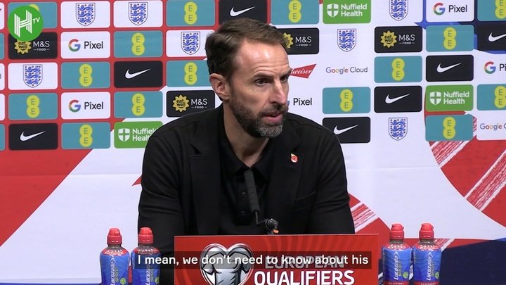 VIDEO: Southgate explains decision on Sterling