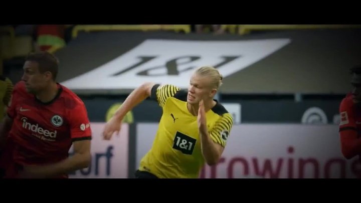 El Borussia le preparó un vídeo a Haaland. DUGOUT