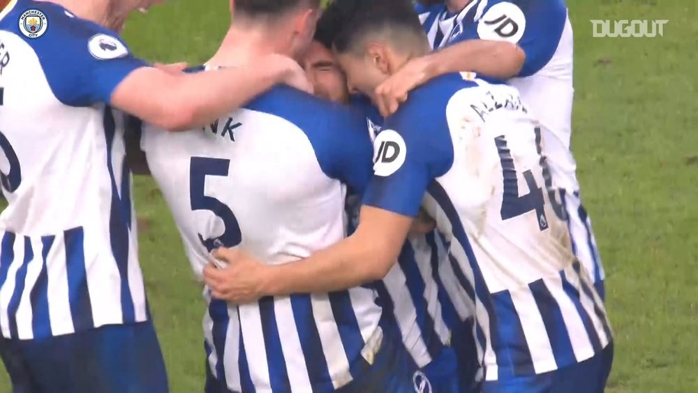 Jahanbakhsh scored a stunning goal for Brighton v Chelsea. DUGOUT