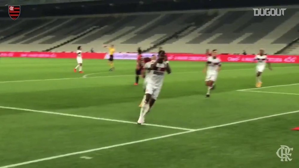 Flamengo won 1-0. DUGOUT