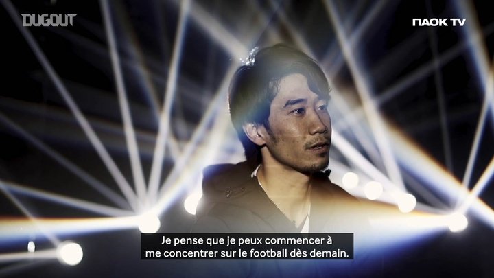VIDÉO : La première interview de Kagawa avec le PAOK