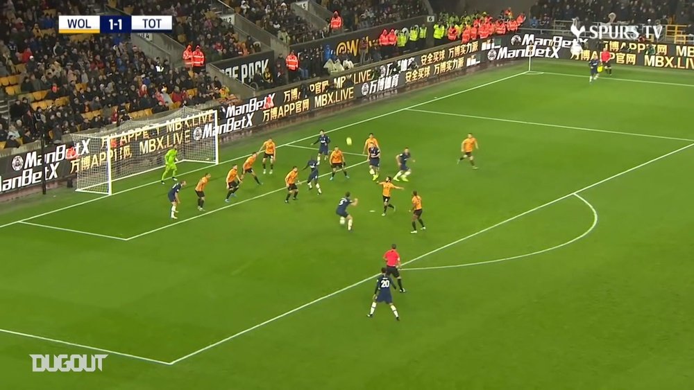 Jan Vertonghen gave Tottenham victory at Wolves in 2019. DUGOUT